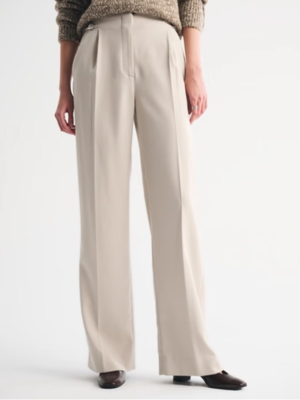 Abercrombie & Fitch Wide-Leg Trousers